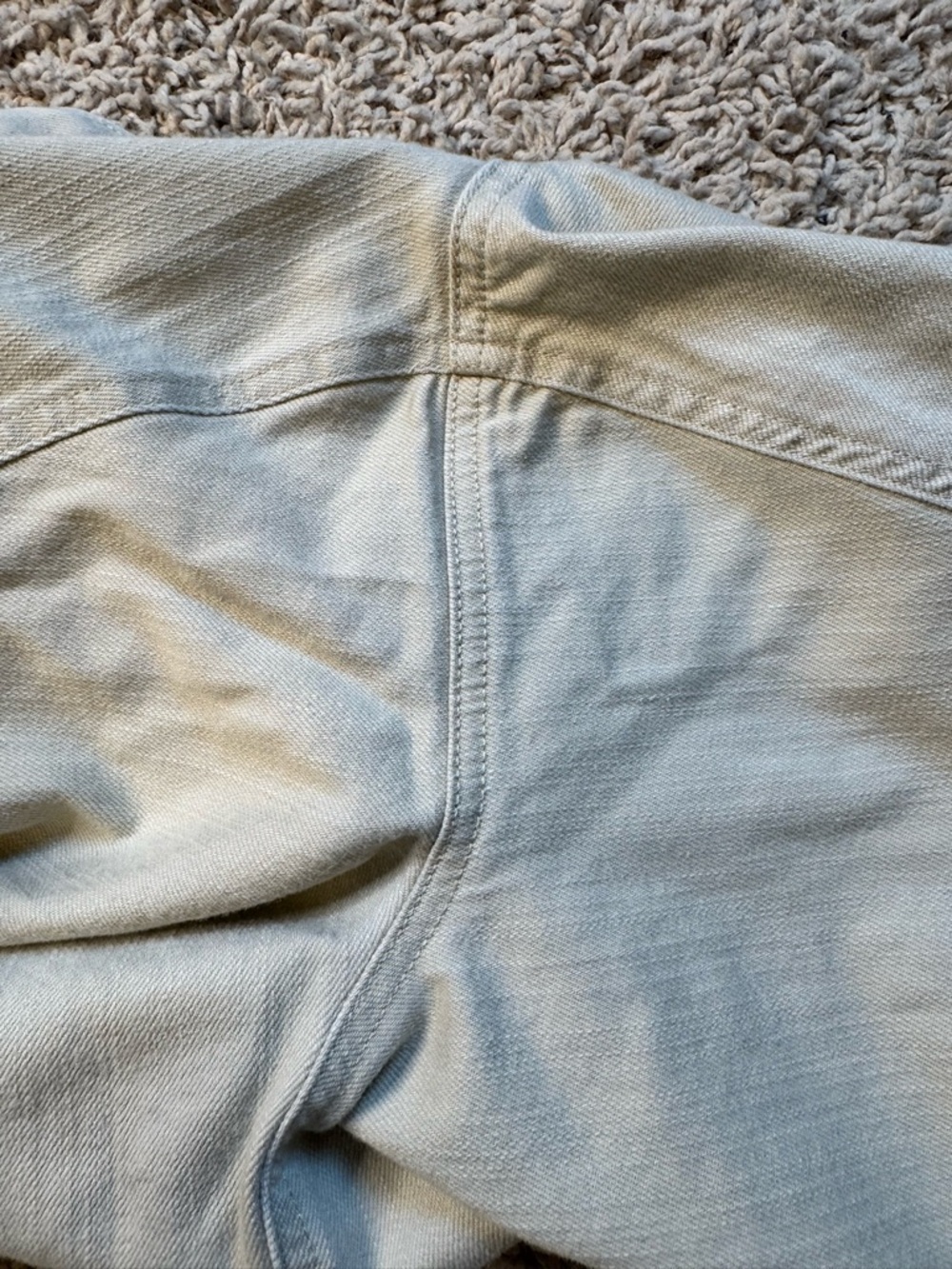 Cato Woman 22W Khaki Straight Leg Pants Stretch Denim Beige Casual Classic - Picture 16 of 16